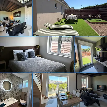 Sel Et Vent Maison Entierement Renovee Belle Terrasse, Jardin Clos, Parking Privatif 150 M De La 5 Mn A Pied Tous Commerces Pres De Bayeux, Arromanches Au Coeur Des Plages Du Debarquement أسنل