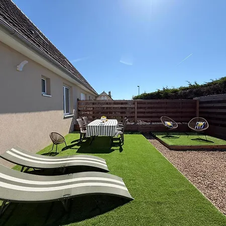 Sel Et Vent Maison Entierement Renovee Belle Terrasse, Jardin Clos, Parking Privatif 150 M De La 5 Mn A Pied Tous Commerces Pres De Bayeux, Arromanches Au Coeur Des Plages Du Debarquement أسنل
