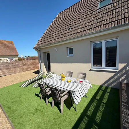 بيت للعطل Sel Et Vent Maison Entierement Renovee Belle Terrasse, Jardin Clos, Parking Privatif 150 M De La 5 Mn A Pied Tous Commerces Pres De Bayeux, Arromanches Au Coeur Des Plages Du Debarquement أسنل